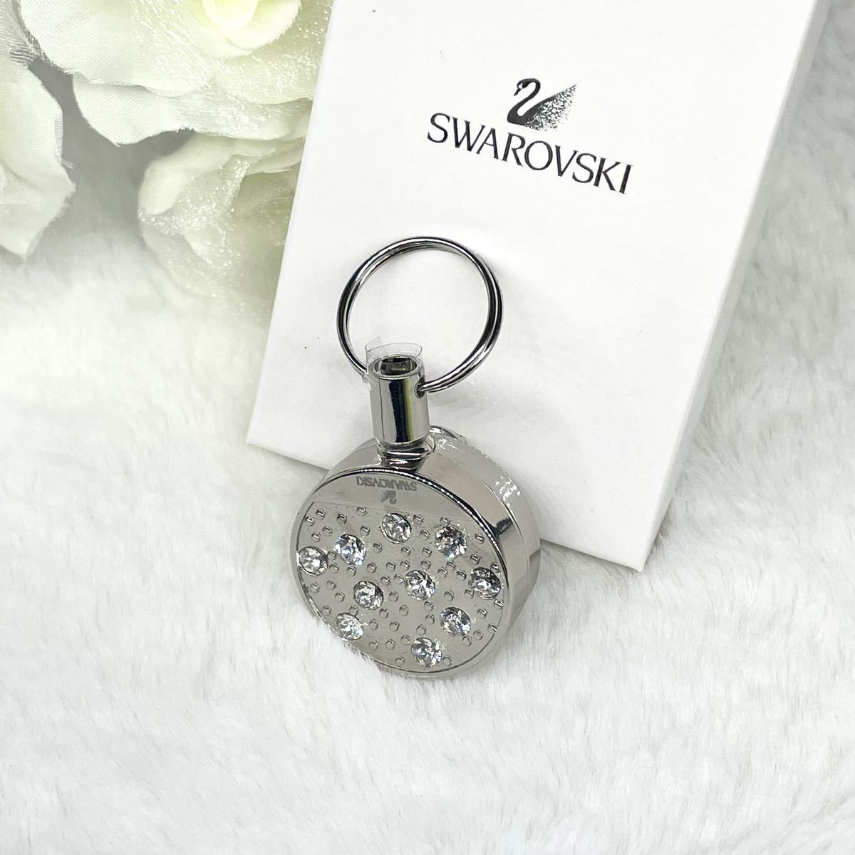 未使用品】SWAROVSKI スワロフスキー クリスタル キーチェーン 未使用品】SWAROVSKI スワロフスキー クリスタル キーチェーン