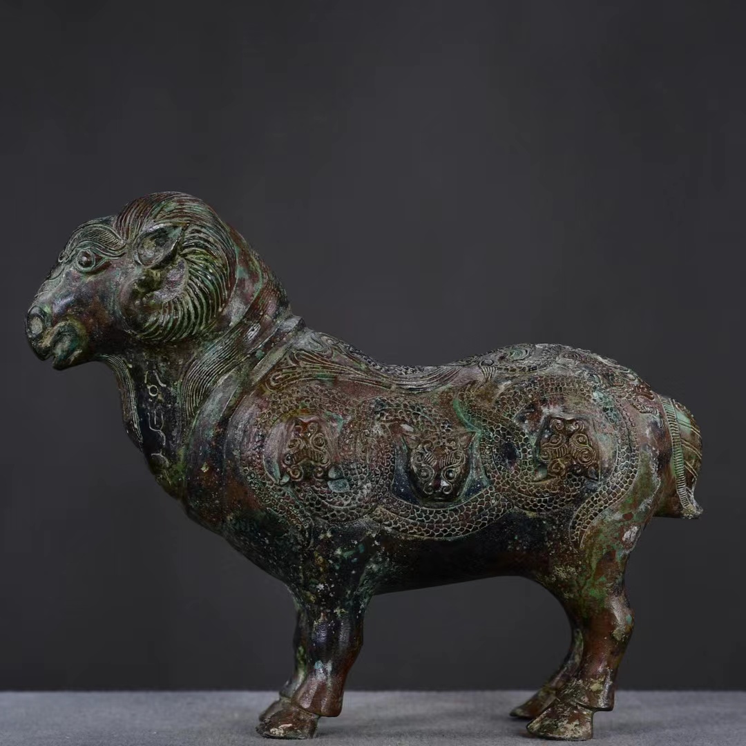 金工 古銅 遊子犬 置物 約8.2kg D R3961 bak.unimed.ac.id