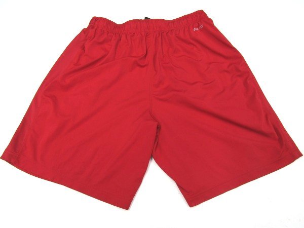 V0521：NIKE ナイキ パンツ/赤/XL メンズ ショートパンツ ショーツ スポーツウェア 半ズボン：35_画像8