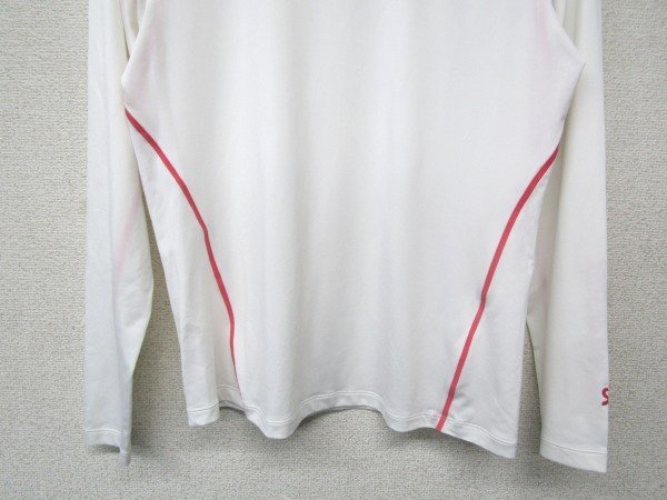V0534:le coq sportif Le Coq рубашка с длинным рукавом / белый /L мужской женский футболка с длинным рукавом cut and sewn Golf одежда Golf рубашка :35