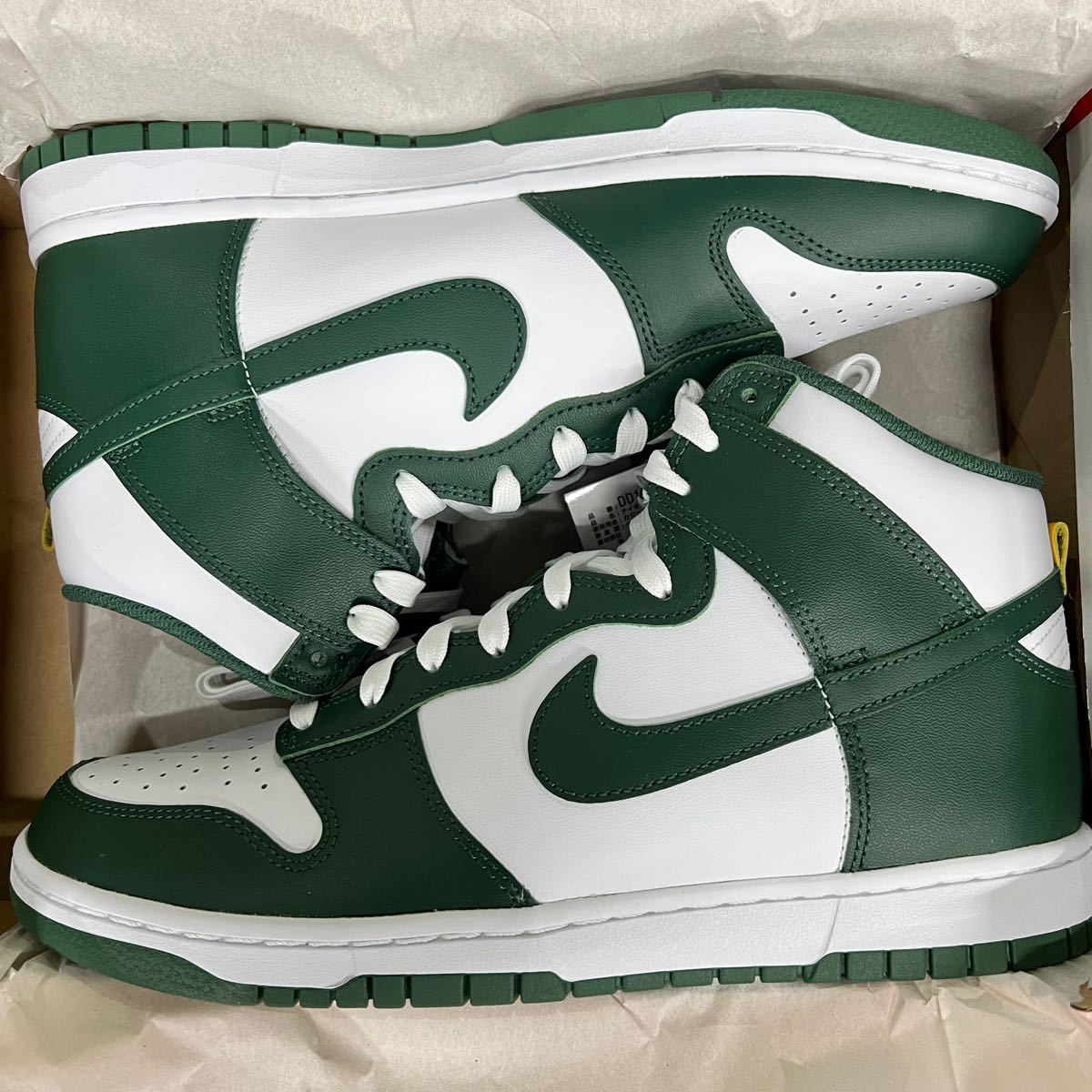 国内即発送】 【新品】Nike Dunk High Noble Green 28.5cm - スニーカー 販売店舗 新品 NIKE DUNK NobleGreen ナイキ ダンク ノーブルグリーン スニーカー