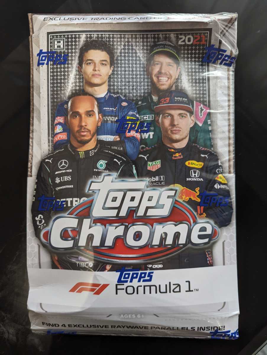 2021 Topps Chrome Formula 1 Racing Hobby Lite 未開封ボックス www