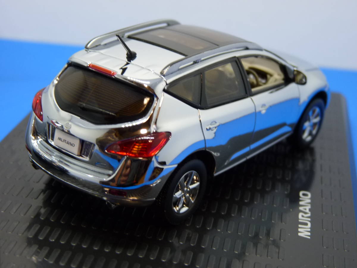 ★送料無料　1/43 ミニカー 日産自動車 特注 ニッサン ムラーノ MURANO Z51 クローム メッキ 