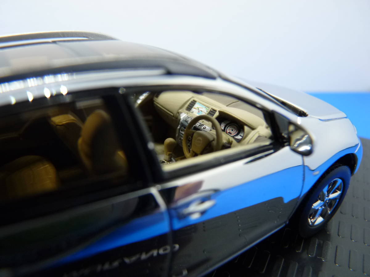 ★送料無料　1/43 ミニカー 日産自動車 特注 ニッサン ムラーノ MURANO Z51 クローム メッキ 