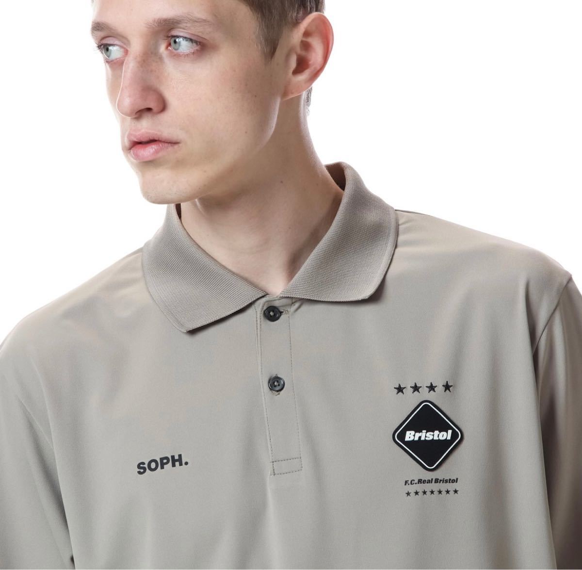 F.C.Real Bristol S/S PANEL POLO ベージュXL | veganutris.com.br