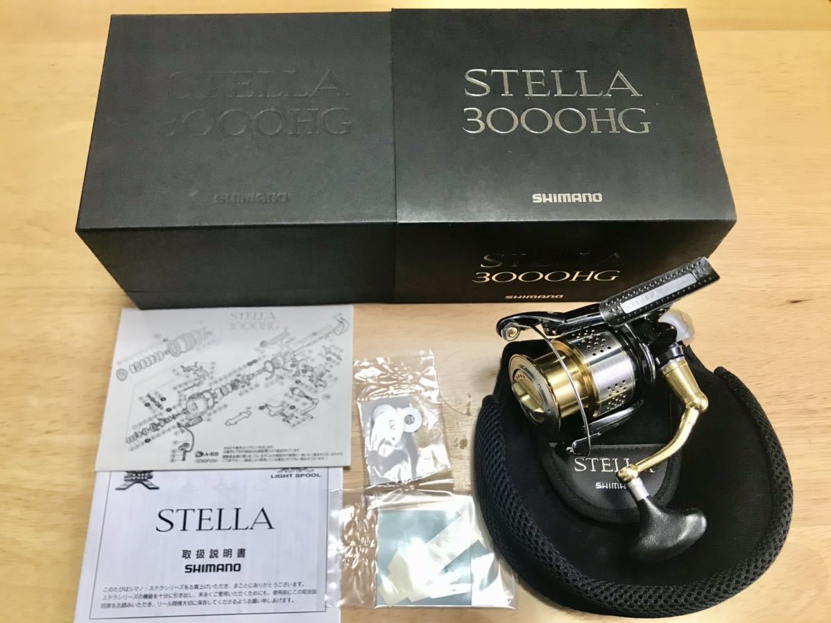 希少 即決 10ステラ 3000HG シマノ STELLA SHIMANO ハンドル左右交換
