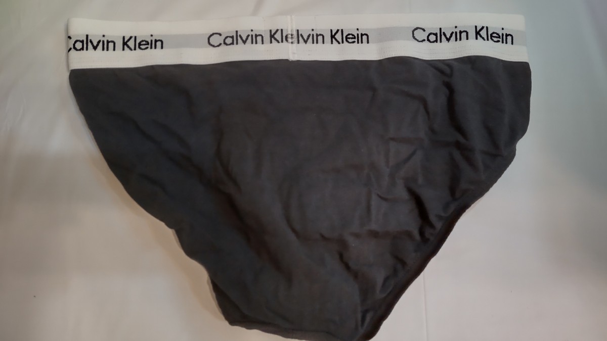 Calvin Klein(カルバンクライン）コットンストレッチブリーフ　Sサイズ（目安ウエスト:７１~７６cm）　ブラック