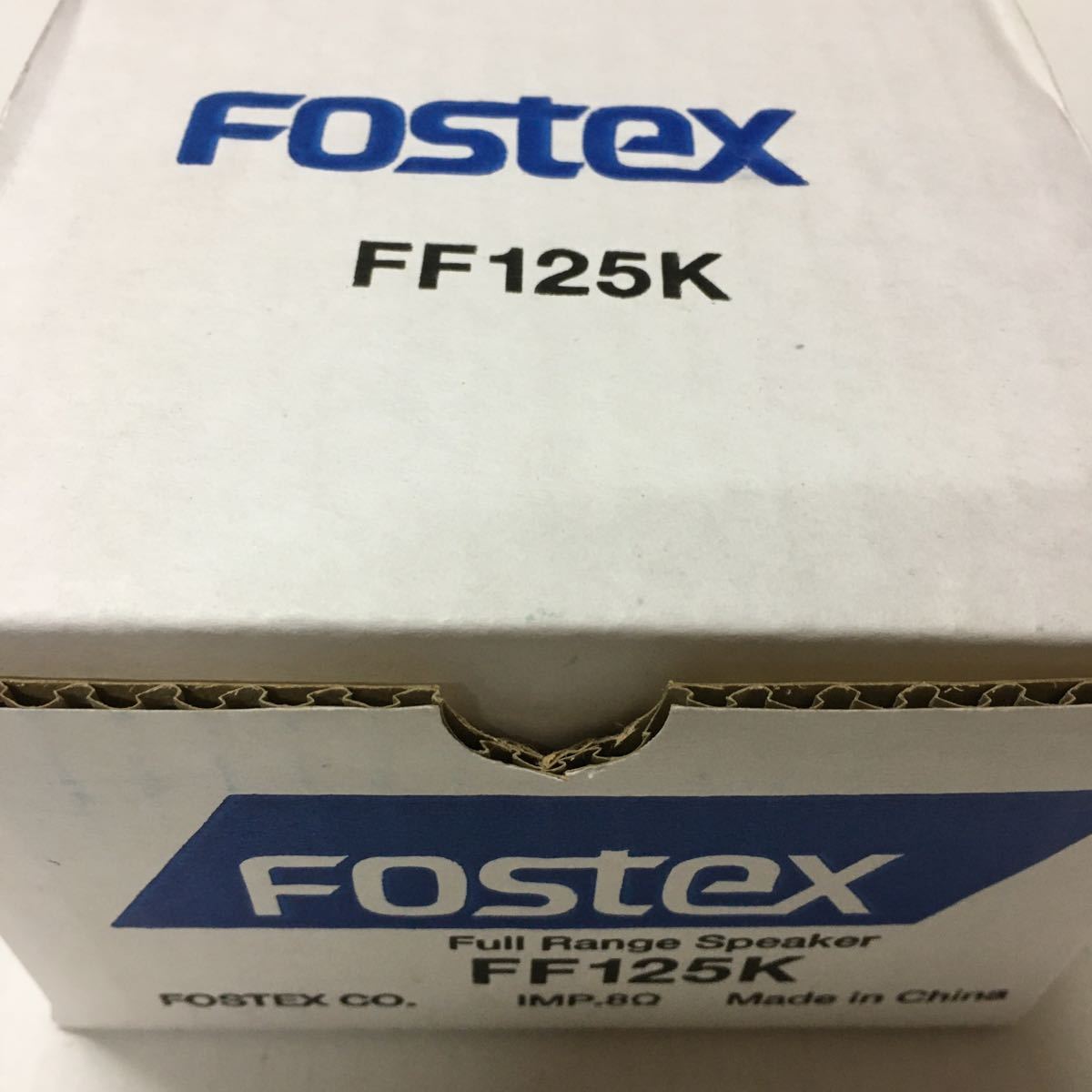 FOSTEX FF125K フルレンジスピーカーユニット　フォステクス