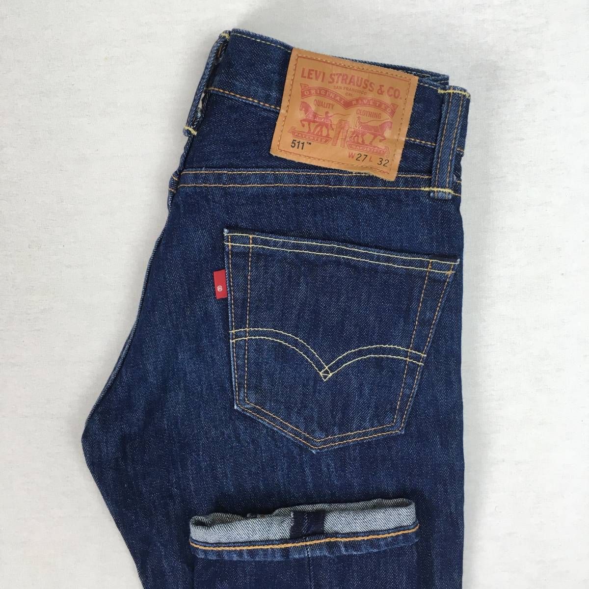 【正規取扱店】 511 リーバイス Levi's 04511-2300 サークルRタグ 革パッチ L32 W27 ジーンズ パンツ ジップフライ スリム コーンデニム OAK WHITE 米国製 W27以下 【正規取扱店】 511 リーバイス Levi's 04511-2300 サークルRタグ 革パッチ L32 W27 ジーンズ パンツ ジップフライ スリム コーンデニム OAK WHITE 米国製 W27以下