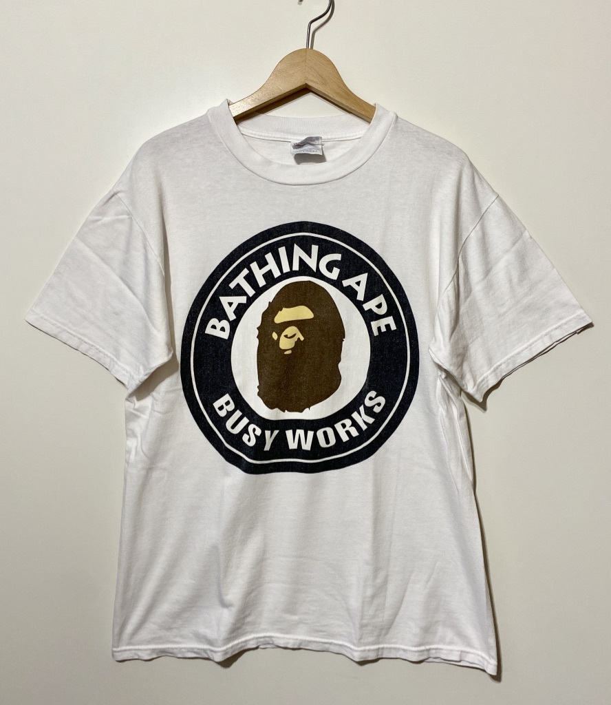 カットソー A APE - A BATHING APE Tシャツ サークルロゴの通販 by