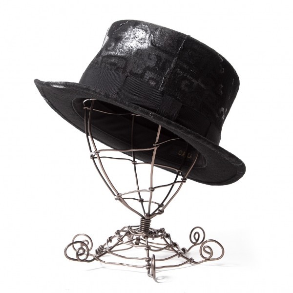 Кашира CA4LA Rubber Print Top Hat Black [Ladies]