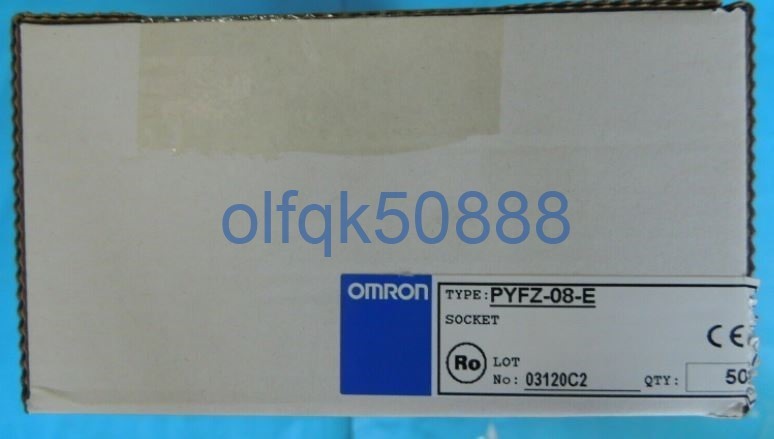 新品☆東京発☆引取可】OMRON/オムロン PYFZ-08-E 表面接続ソケット ...