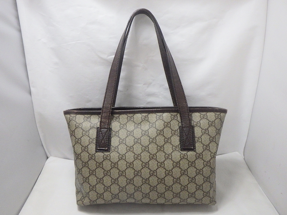 22-1292【品】GUCCI グッチ 181086 トートバッグ GGスプリーム