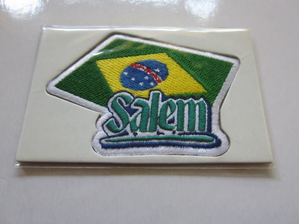 Salem セーレム タバコ 国旗 ブラジル ロゴ ワッペン/自動車 アイルトンセナ フェラーリ F1 フォーミラ レーシング 134_画像4