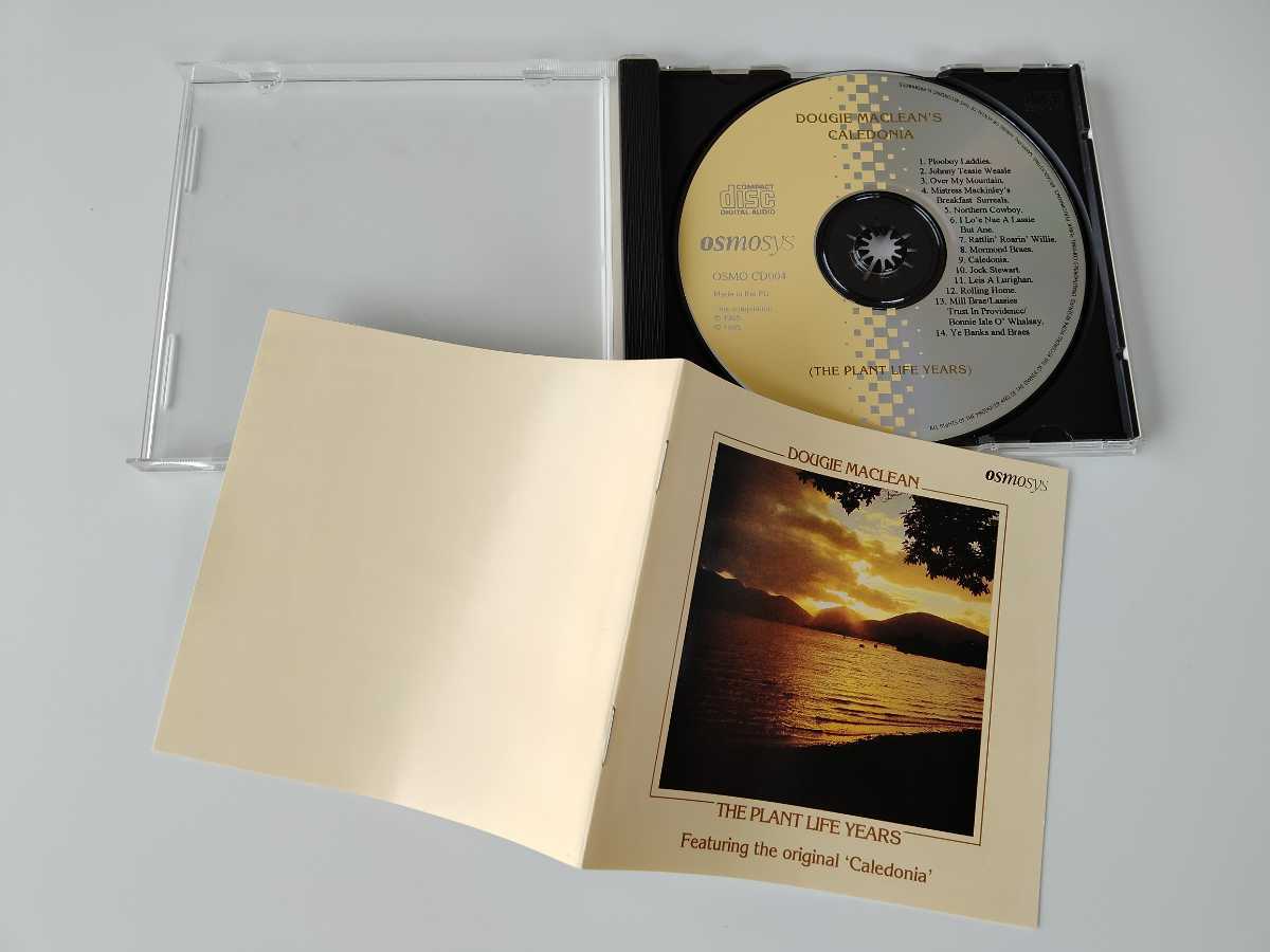 Dougie Maclean / The Planet Life Years CD OSMOSYS RECORDS OSMOCD004 Caledonia,CRM,Snaigow,78~80年3作品ベスト入手困難盤,SCOTISH SSW_画像3