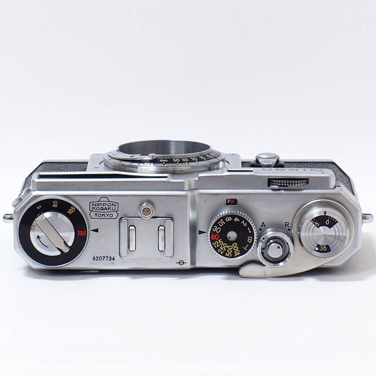 Nikon SP Silver Chrome Body No.6207734 非常にキレイ 外装超美品 ユニバーサル ファインダー 劣化 お安め 歴史を刻み 輝く逸品