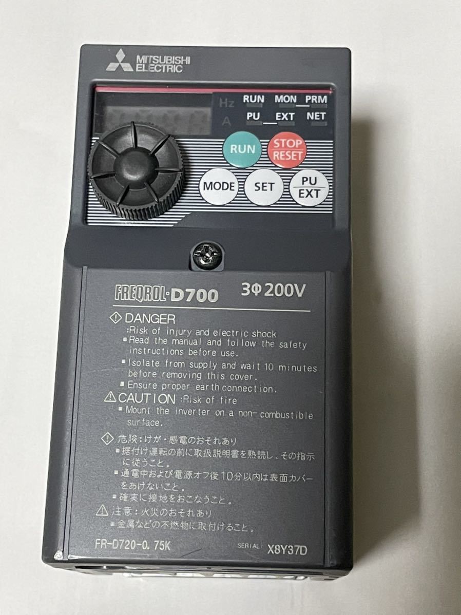 三菱 インバータ FR-D720-0.1K smcint.com
