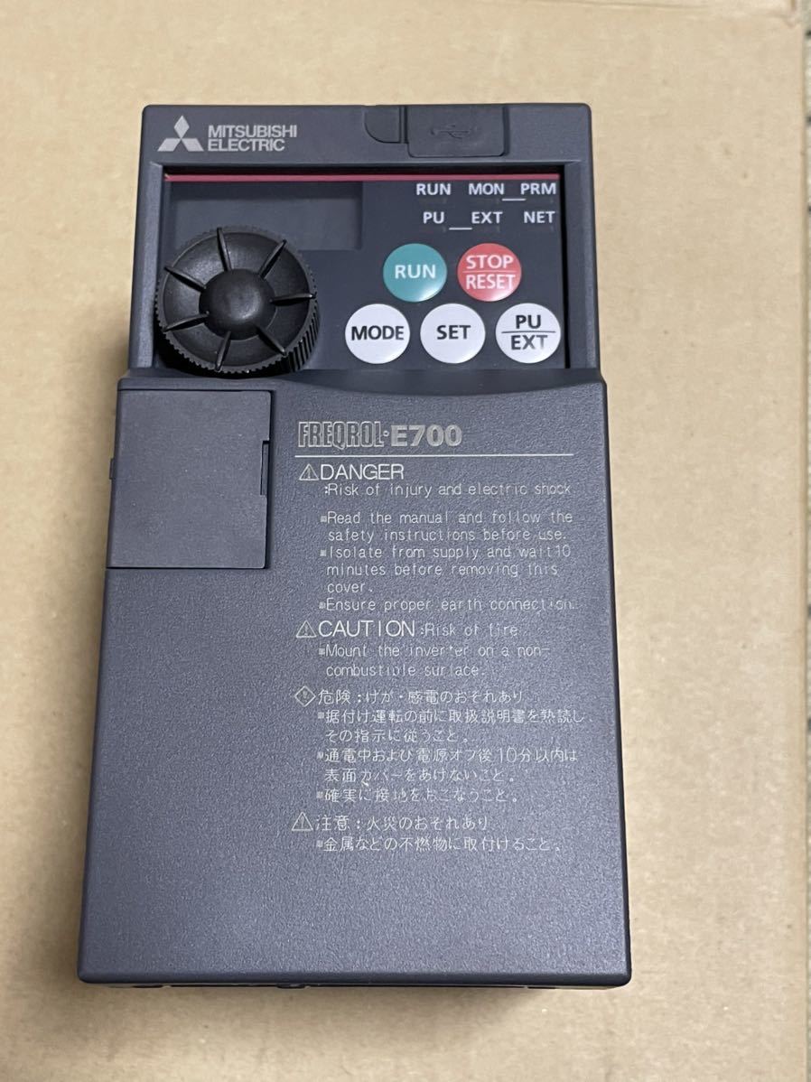 三菱電機 インバータ FR-E720-0.2K 未使用品 インバータ www ...