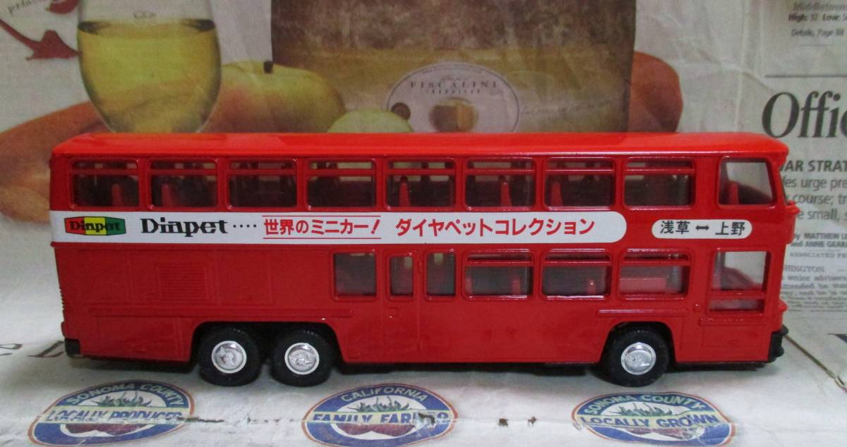 * out of print *DIAPET*1/60* two floor . Neo plan bus B-41* Diapet 