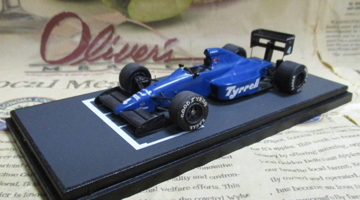 ★レア絶版*完成品*Meri*1/43*Tyrrell 018 #4 1989 Monaco GP*Michele Alboreto≠BBR