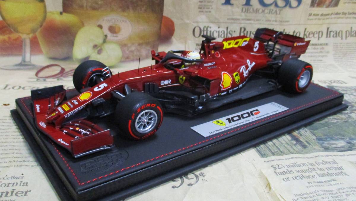 ★絶版*世界200台*BBR*1/18*Ferrari SF1000 #5 2020 Tuscan GP*Sebastian Vettel≠MR