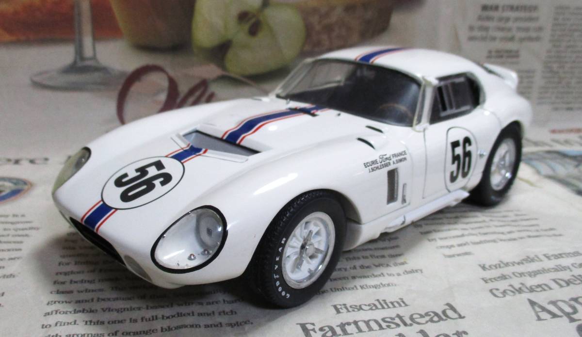 ☆激レア絶版*EXOTO*1/18*1965 Shelby Cobra Daytona Coupe #56 1965 Nurburgring 1000 km
