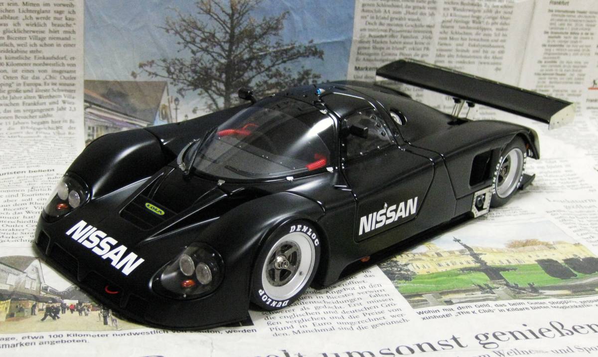 ☆レア絶版*世界333台*EXOTO*1/18*1988 Nissan R89C Test at Paul