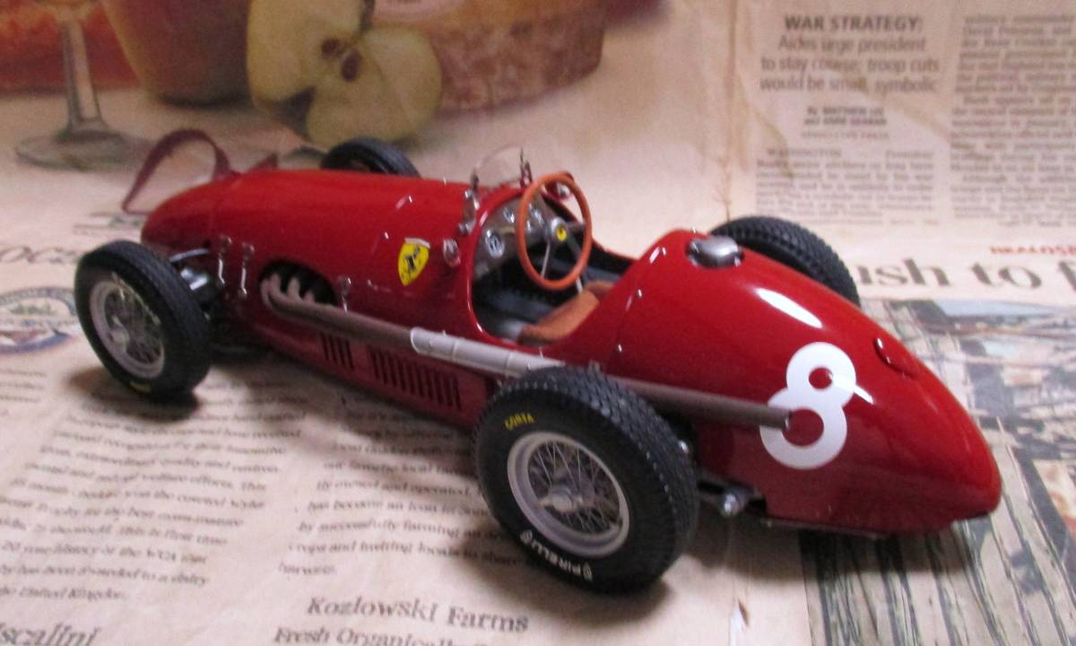 * ultra rare out of print *EXOTO*1/18*Ferrari 500 F2 Long Nose #8 1953 British GP* Ferrari 