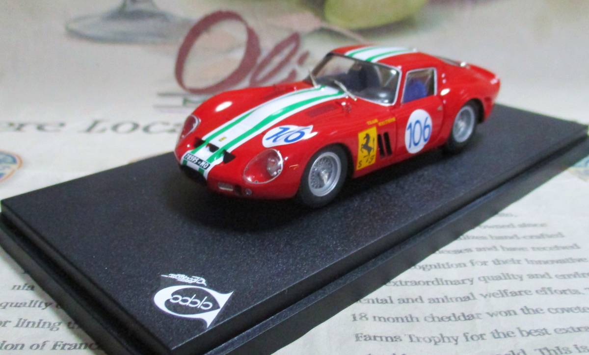 ★激レア絶版*REMEMBER*1/43*Ferrari 250 GTO #106 1963 Targa Florio≠BBR_画像1