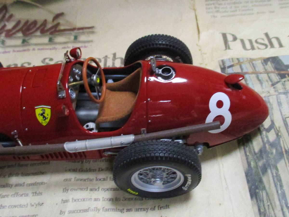 * ultra rare out of print *EXOTO*1/18*Ferrari 500 F2 Long Nose #8 1953 British GP* Ferrari 