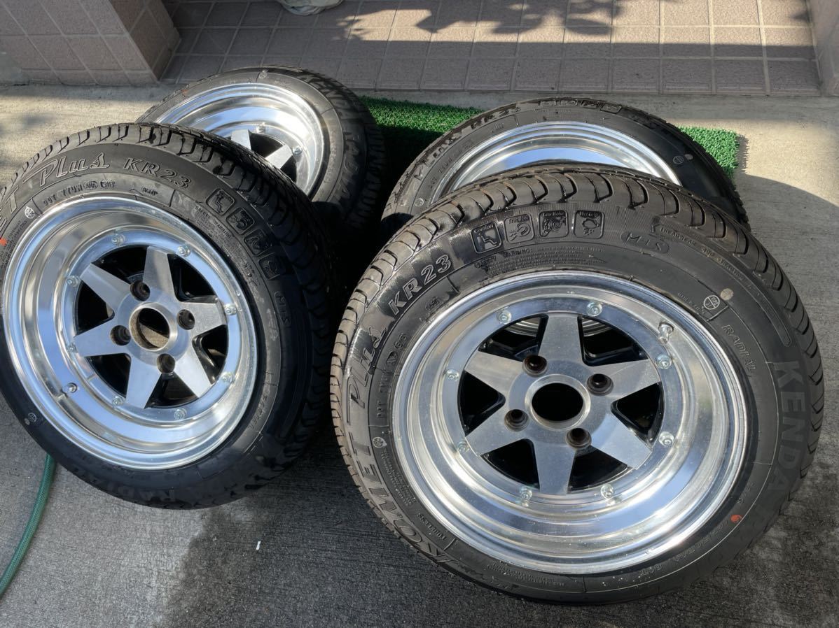 スピードスターロンシャンXR-4 14✖️7J 114.3 Yahoo!オークション - SPEED STAR ロンシャンXR-4 14インチ