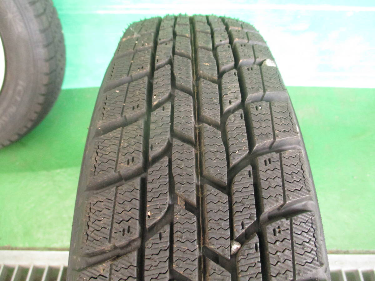 軽自動車に！ザック！4J 13インチ +42 100/4H +グッドイヤー製 145/80R13 バリ溝スタッドレス付き４本SET！_画像8