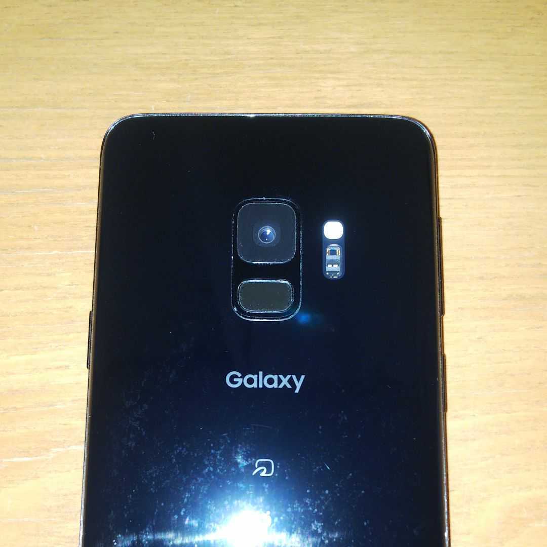 SIMフリー Galaxy S9 SCV38 au ブラック Samsung サムスン SC-02K_画像3