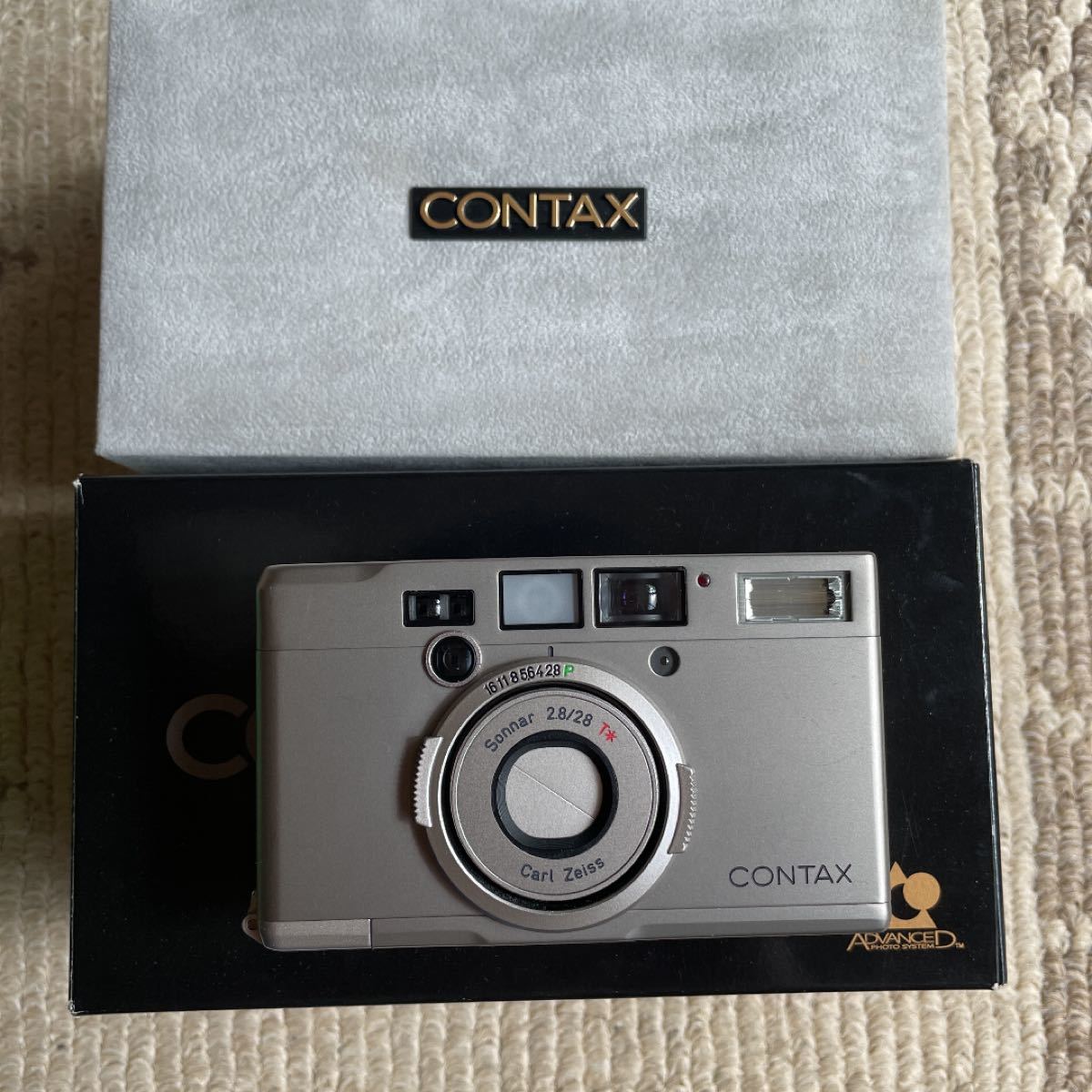 コンタックス CONTAX Tix APSフィルム付き コンパクトフィルムカメラ