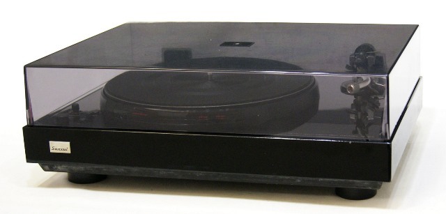 送料無料《ジャンク》SR-929 SANSUI サンスイ レコードプレイヤークォーツサーボダイレクトドライブ マニュアル【1-53-316100176】
