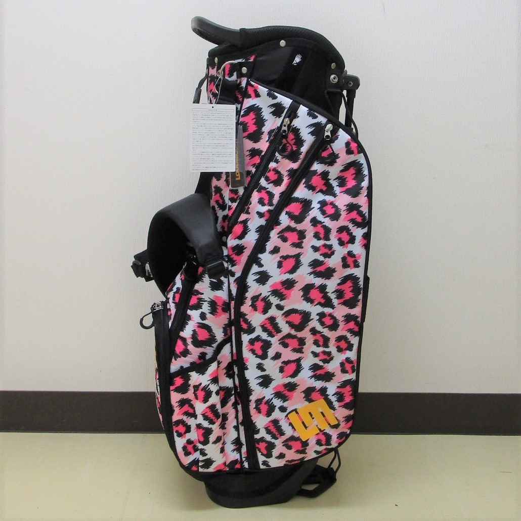 ラウドマウス スタンドバッグ Pink Leopard (275) 762-988 LOUDMOUTH ピンクレオパード 8.5インチ 47インチ対応 日本仕様 0010_画像2