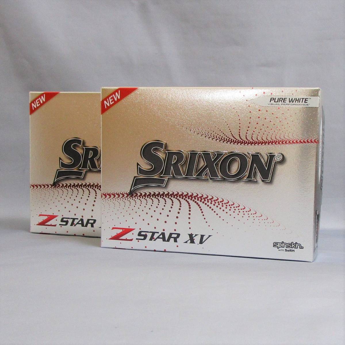 贈る結婚祝い 24球 2箱 ホワイト XV Z-Star SRIXON 2021年 2ダース ZスターXV ツアーボール 4ピース DUNLOP ダンロップ スリクソン US仕様 ボール 2ダース