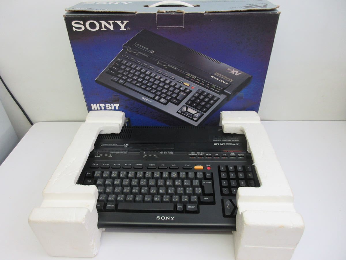 SONY ソニー HB-F1XV 旧型PC MSX2+ HITBIT 元箱 | obswim.ro