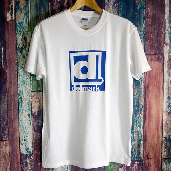 送込　Delmark Records　デルマーク　JAZZ　半袖Tシャツ　白　Lサイズ_画像2