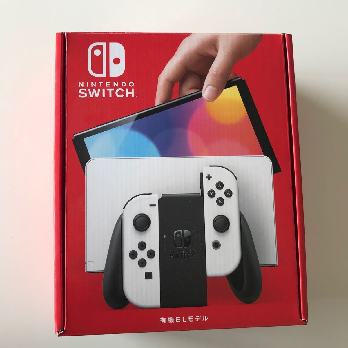 任天堂スイッチ　有機ELモデル　ホワイト　白　中古