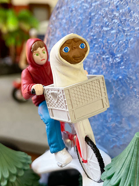 映画「E.T.」フライングシーンのジオラマスタチュー ■ アメリカン雑貨 アメリカ雑貨 フィギュア_画像10