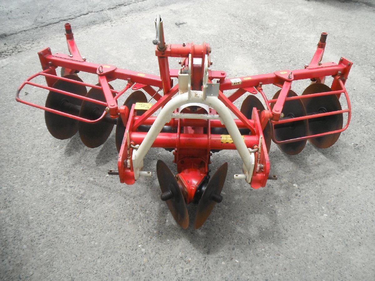 滋賀 ニプロ ディスクロータリー 6連 JC603 トラクター 日農工 Sヒッチ ...