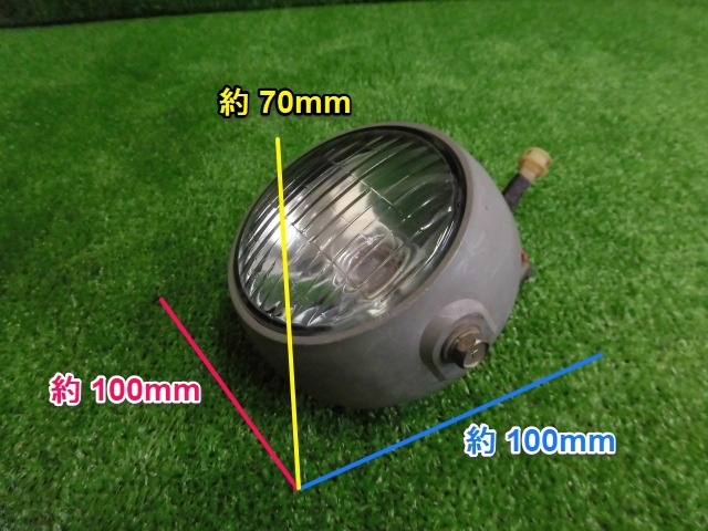 宮城 白石蔵王店 作業灯 三菱 田植機 MPR4H付属 ライト パーツ 部品 照明 電気 外装 予備 交換 メンテナンス 紛失 補修 中古品 東北_画像2