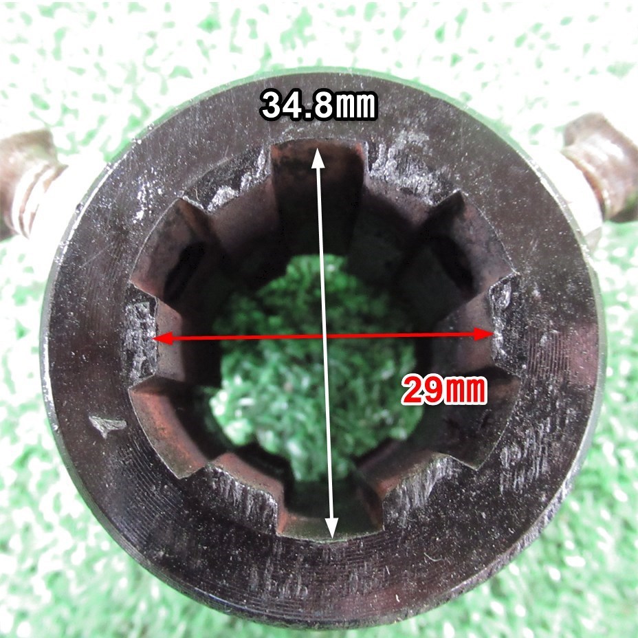 岩手 前沢 ④ ドッククラッチ ワンタッチヒッチ ドッグクラッチ ヤンマー PTO 作業機 トラクター パーツ 部品 中古 東北_画像3