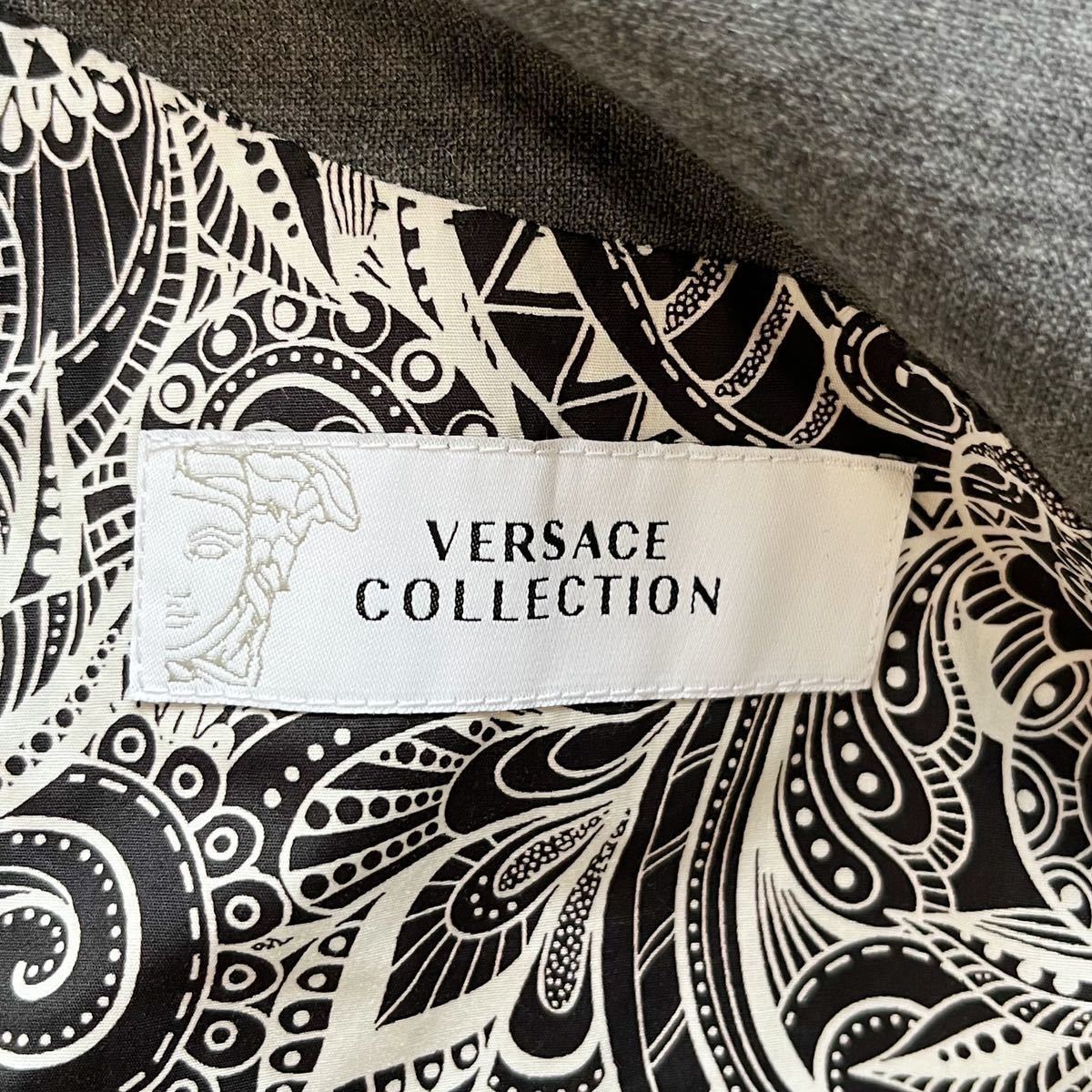 1円 極美品!!ヴェルサーチ【お洒落な着こなし】VERSACE COLLECTION