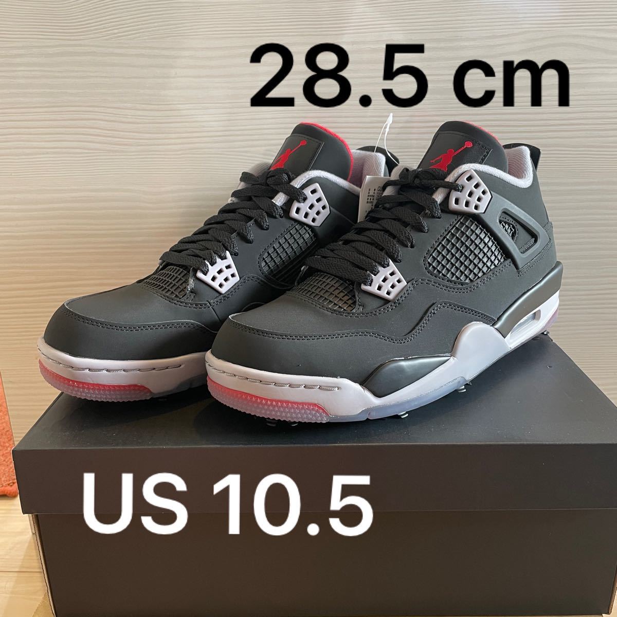 人気大割引 4 Jordan Air Nike Golf 新品未使用 cm 28.5 エア