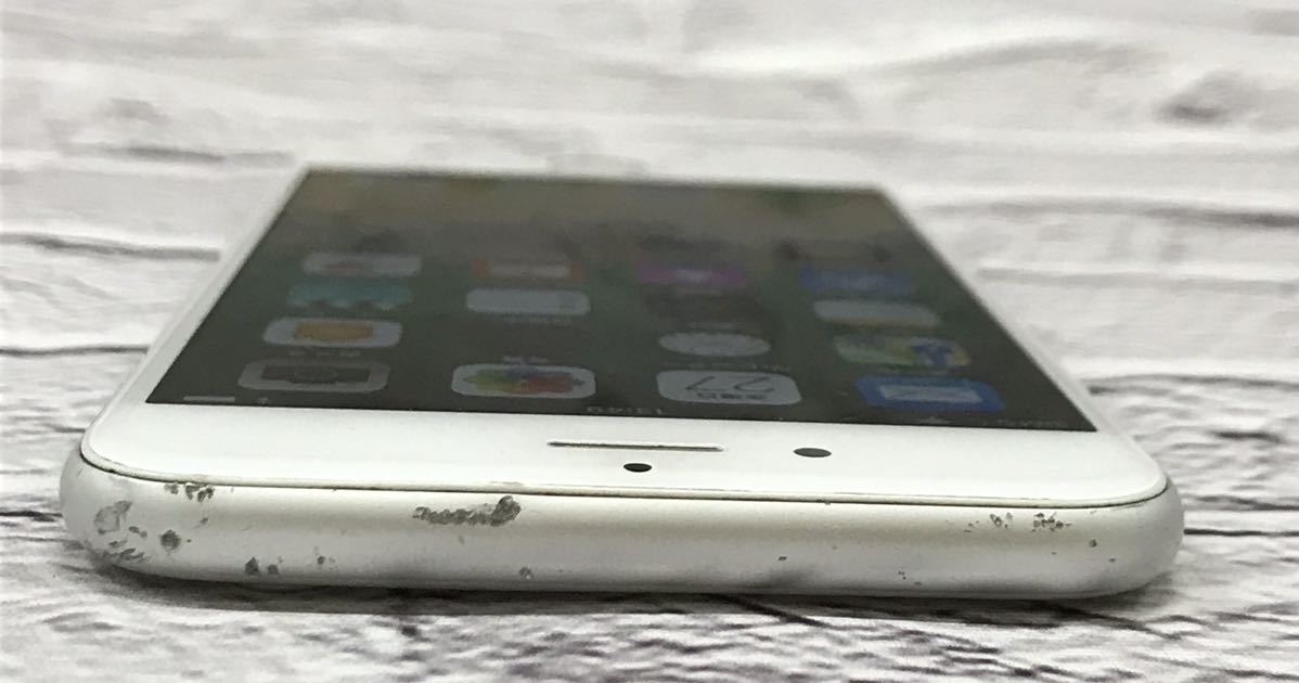 s40527-9872 Apple iPhone 6 シルバー 128GB NG4C2J/A A1586 ソフトバンク利用制限◯_画像6