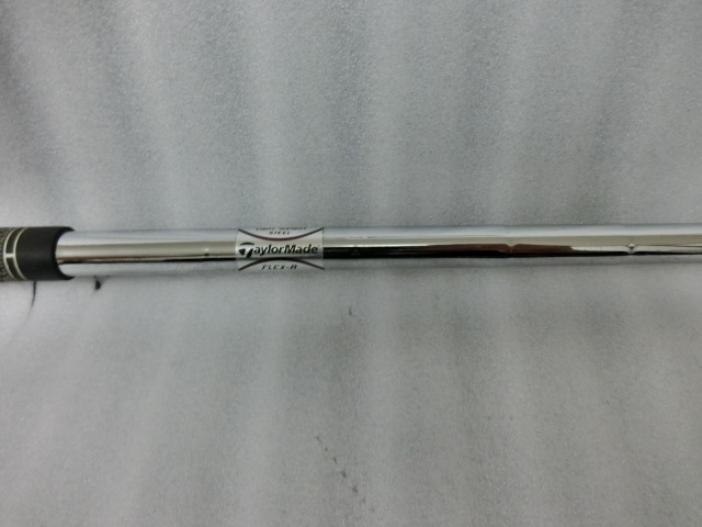 ★テーラーメイドLIGHT WEIGHT STEEL シャフト Flex-R グリップ付 中古★Y286
