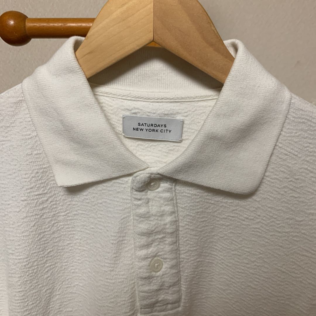 美品 Saturdays NYC サタデーズニューヨークシティ ポロシャツ 美品 Saturdays NYC サタデーズニューヨークシティ ポロシャツ