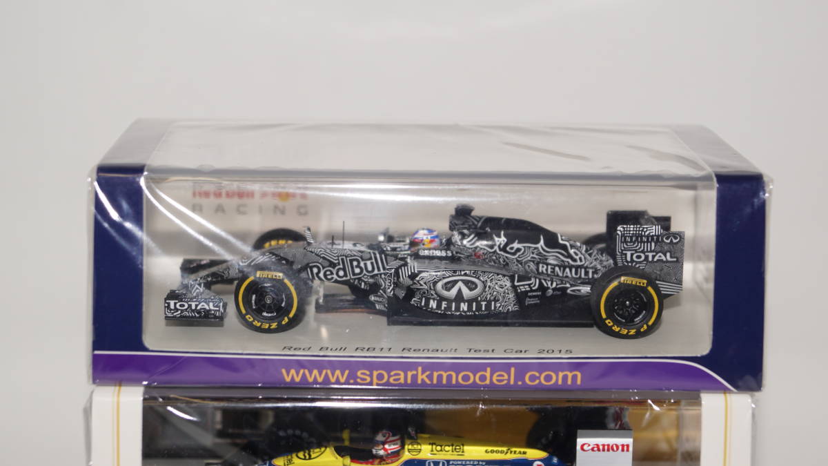 スパーク 1/43 レッドブル RB11 テスト testcar 2015 リカルド SPARK スパーク 1/43 レッドブル RB11 テスト testcar 2015 リカルド SPARK
